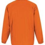 B&C JU800 Men's Sirocco Windbreaker Jacket - Orange | Custom Printed and Embroidered