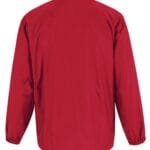 B&C JU800 Men's Sirocco Windbreaker Jacket - Red | Custom Printed and Embroidered