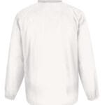 B&C JU800 Men's Sirocco Windbreaker Jacket - White | Custom Printed and Embroidered
