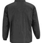 B&C JU801 Men's Air Windbreaker Jacket - Dark Grey | Custom Printed and Embroidered