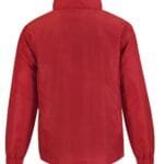 B&C JUI60 ID.601 Men's Midseason Windbreaker - Red | Custom Printed and Embroidered