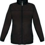 B&C JW902 Women's Sirocco Windbreaker Jacket - Black | Custom Printed and Embroidered