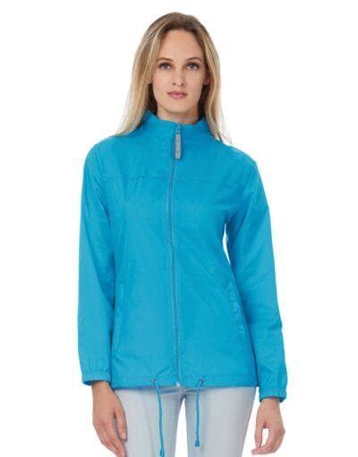 B&C JW902 Women's Sirocco Windbreaker Jacket | Custom Printed and Embroidered