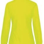 B&C JW902 Women's Sirocco Windbreaker Jacket - Ultra Yellow | Custom Printed and Embroidered