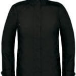B&C JW925 Women's Real+ Heavy Weight Jacket - Black | Custom Printed and Embroidered