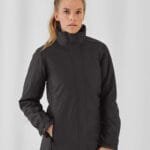 B&C JW925 Women's Real+ Heavy Weight Jacket | Custom Printed and Embroidered