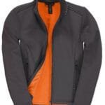 B&C JWI63 Women's ID.701 2-Layer Softshell Jacket - Dark Grey | Custom Printed and Embroidered