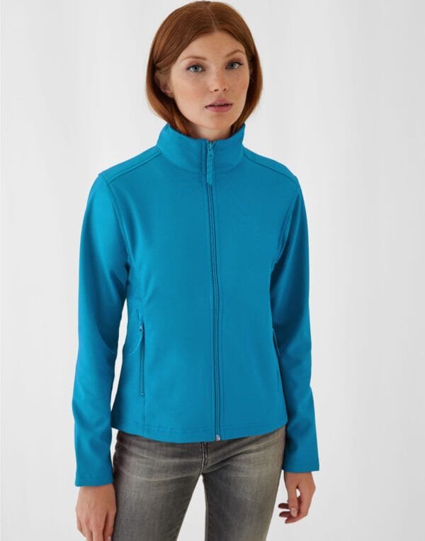 B&C JWI63 Women's ID.701 2-Layer Softshell Jacket | Custom Printed and Embroidered