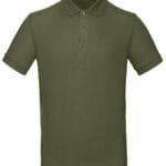 B&C PM430 Inspire Polo/ Men_° - Urban Khaki | Custom Printed and Embroidered