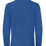 B&C PUI12 ID.001 Men's Long Sleeve Polo - Royal Blue | Custom Printed and Embroidered