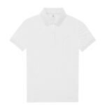 B&C PW461 My Polo 180/ Women - White | Custom Printed and Embroidered