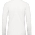 B&C PWI13 ID.001 Women's Long Sleeve Polo - White | Custom Printed and Embroidered