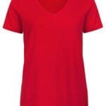 B&C TW045 Inspire V T/ Women_° - Red | Custom Printed and Embroidered