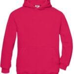B&C WK681 Hooded Kid's Sweatshirt | Custom Printed and Embroidered