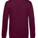 B&C WU01K KING Crew Neck_° - Dark Cherry | Custom Printed and Embroidered