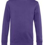 B&C WU01K KING Crew Neck_° - Radiant Purple | Custom Printed and Embroidered