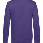 B&C WU01K KING Crew Neck_° - Radiant Purple | Custom Printed and Embroidered