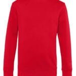 B&C WU01K KING Crew Neck_° - Red | Custom Printed and Embroidered