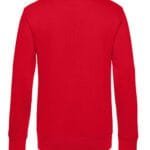 B&C WU01K KING Crew Neck_° - Red | Custom Printed and Embroidered