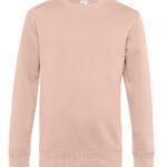 B&C WU01K KING Crew Neck_° - Soft Rose | Custom Printed and Embroidered