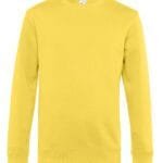 B&C WU01K KING Crew Neck_° - Yellow Fizz | Custom Printed and Embroidered