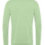 B&C WU01W Men's #Set In Sweatshirt - Light Jade | Custom Printed and Embroidered