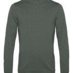 B&C WU01W Men's #Set In Sweatshirt - Mellennial Khaki | Custom Printed and Embroidered