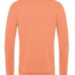 B&C WU01W Men's #Set In Sweatshirt - Melon Orange | Custom Printed and Embroidered