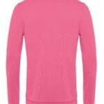 B&C WU01W Men's #Set In Sweatshirt - Pink Fizz | Custom Printed and Embroidered