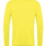 B&C WU01W Men's #Set In Sweatshirt - Solar Yellow | Custom Printed and Embroidered