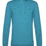 B&C WU03W Men's #Hooded Sweat - Hawaii Blue | Custom Printed and Embroidered