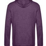 B&C WU03W Men's #Hooded Sweat - Heather Purple | Custom Printed and Embroidered