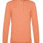 B&C WU03W Men's #Hooded Sweat - Melon Orange | Custom Printed and Embroidered