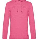B&C WU03W Men's #Hooded Sweat - Pink Fizz | Custom Printed and Embroidered