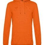 B&C WU03W Men's #Hooded Sweat - Pure Orange | Custom Printed and Embroidered