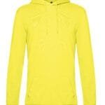 B&C WU03W Men's #Hooded Sweat - Solar Yellow | Custom Printed and Embroidered