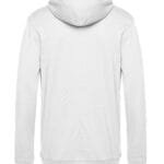 B&C WU03W Men's #Hooded Sweat - White | Custom Printed and Embroidered