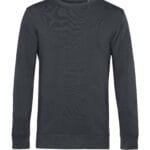 B&C WU31B Inspire Crew Neck_° - Asphalt | Custom Printed and Embroidered