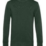 B&C WU31B Inspire Crew Neck_° - Forest Green | Custom Printed and Embroidered