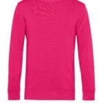 B&C WU31B Inspire Crew Neck_° - Magenta Pink | Custom Printed and Embroidered