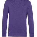 B&C WU31B Inspire Crew Neck_° - Radiant Purple | Custom Printed and Embroidered