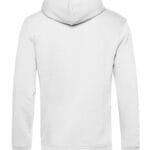 B&C WU35B Inspire Zipped Hood_° - White | Custom Printed and Embroidered