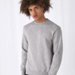 B&C WU600 Set-In Sweatshirt | Custom Printed and Embroidered