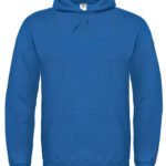 B&C WUI21 ID.003 Cotton Rich Hooded Sweatshirt - Royal Blue | Custom Printed and Embroidered
