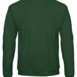B&C WUI23 Unisex ID.202 50/50 Sweatshirt - Bottle Green | Custom Printed and Embroidered