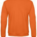 B&C WUI23 Unisex ID.202 50/50 Sweatshirt - Pumpkin Orange | Custom Printed and Embroidered