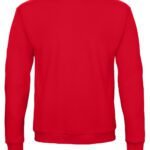 B&C WUI23 Unisex ID.202 50/50 Sweatshirt - Red | Custom Printed and Embroidered