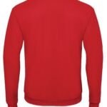 B&C WUI23 Unisex ID.202 50/50 Sweatshirt - Red | Custom Printed and Embroidered
