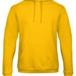 B&C WUI24 Unisex ID.203 50/50 Hooded Sweatshirt - Gold | Custom Printed and Embroidered