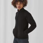 B&C WUI26 Unisex ID.206 50/50 Full Zip Sweat Jacket | Custom Printed and Embroidered
